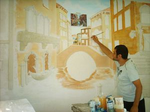 Варианты нанесения рисунка