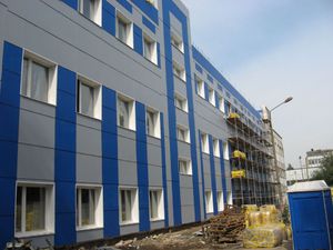 Фасадные композитные панели.
