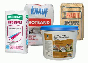 Разновидности и характеристика штукатурок