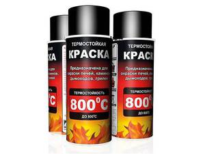 Термостойкая краска 