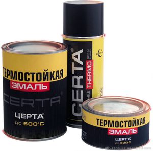 Краска термостойкая 