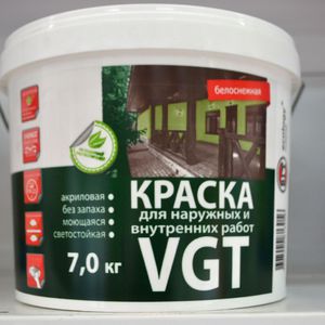 Характеристика красок